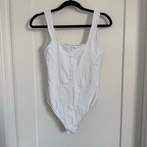 Abercrombie & Fitch White Bodysuit